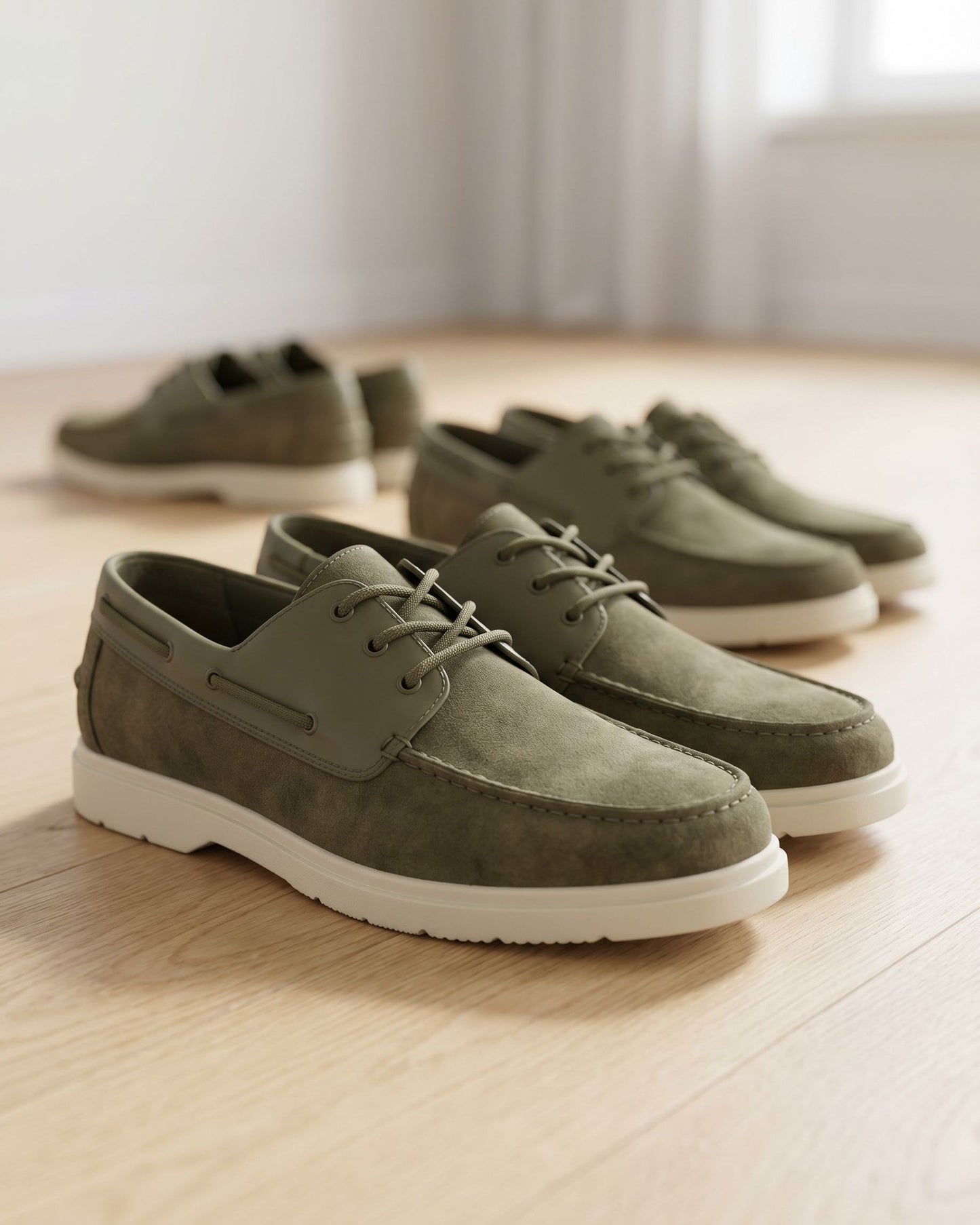 Feliciano Suede Boat Shoe